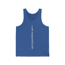 Load image into Gallery viewer, Munfiya Unisex Jersey Tank-Inspirational
