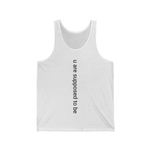 Load image into Gallery viewer, Munfiya Unisex Jersey Tank-Inspirational
